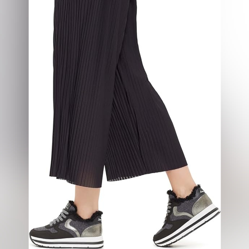 Voile Blanche Black and Silver Women's Shoes